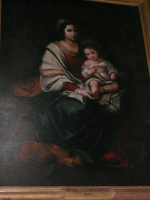 Tableau Vierge à l'enfant