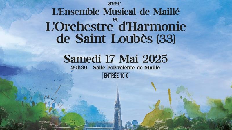 CONCERT DE PRINTEMPS DE L’ENSEMBLE MUSICAL DE MAILLÉ
